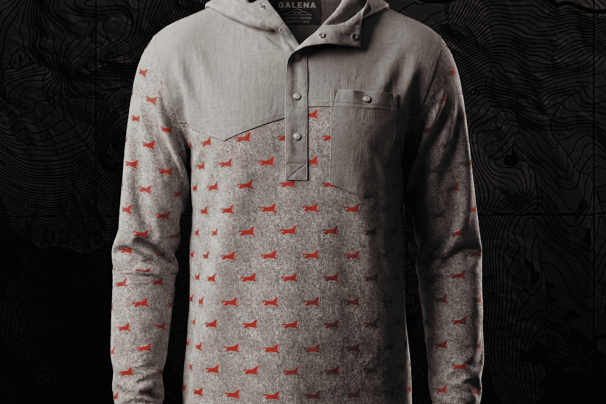 Galena Low Tide Stretch Linen Sun Shirt