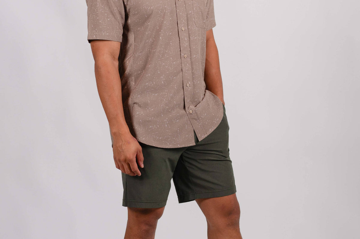 Belong Designs Vista Stretch Button Down