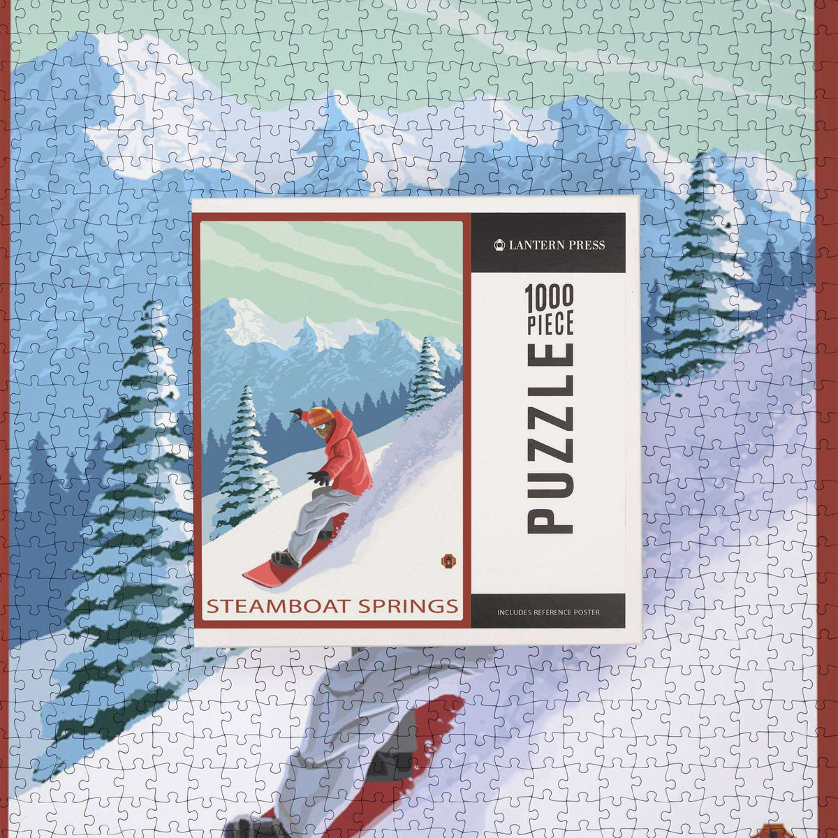 Lantern Press Steamboat Jigsaw Puzzles