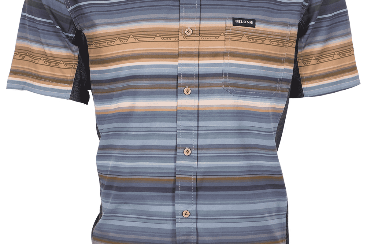 Belong Designs Vista Stretch Button Down