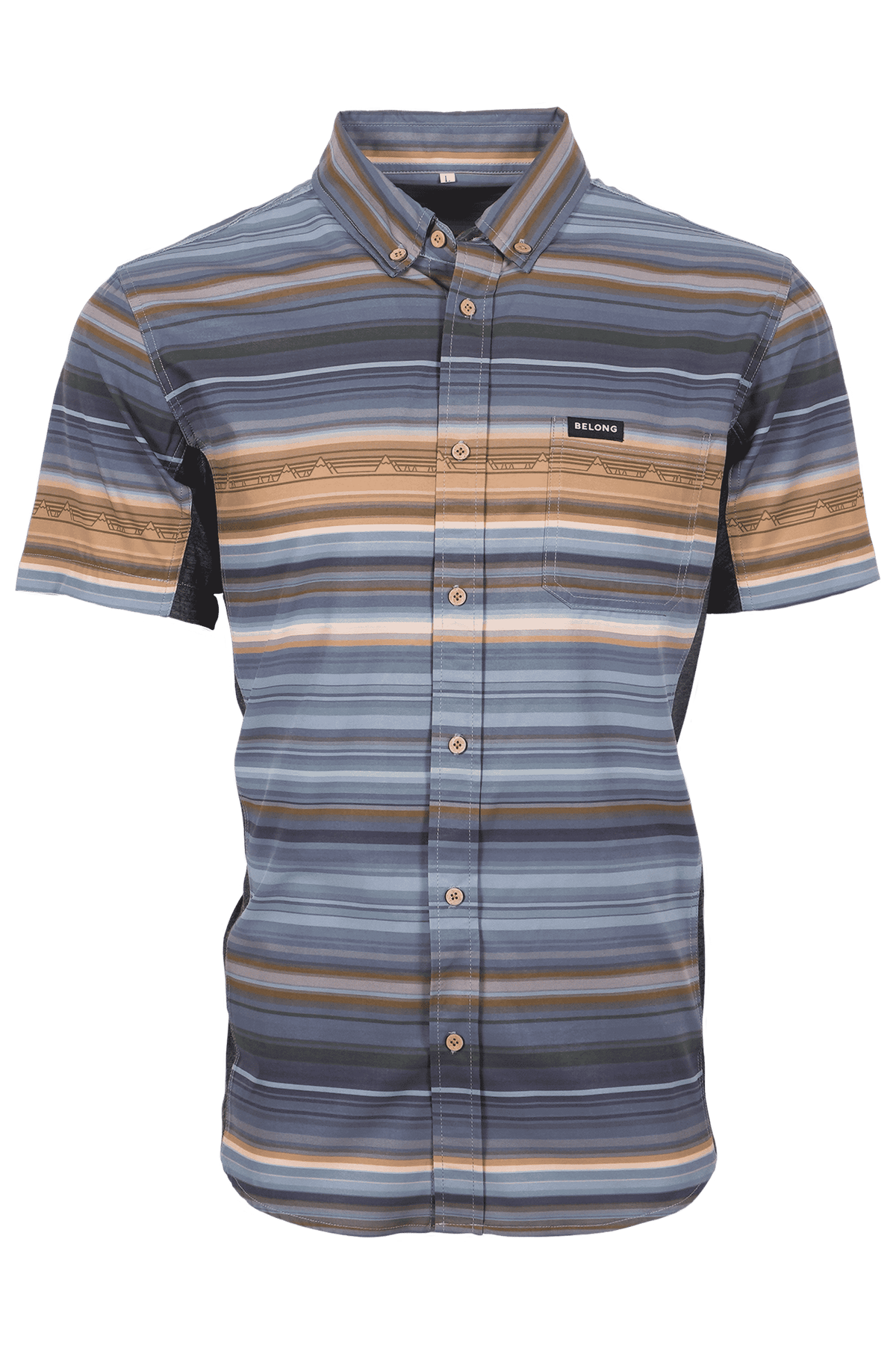 Belong Designs Vista Stretch Button Down