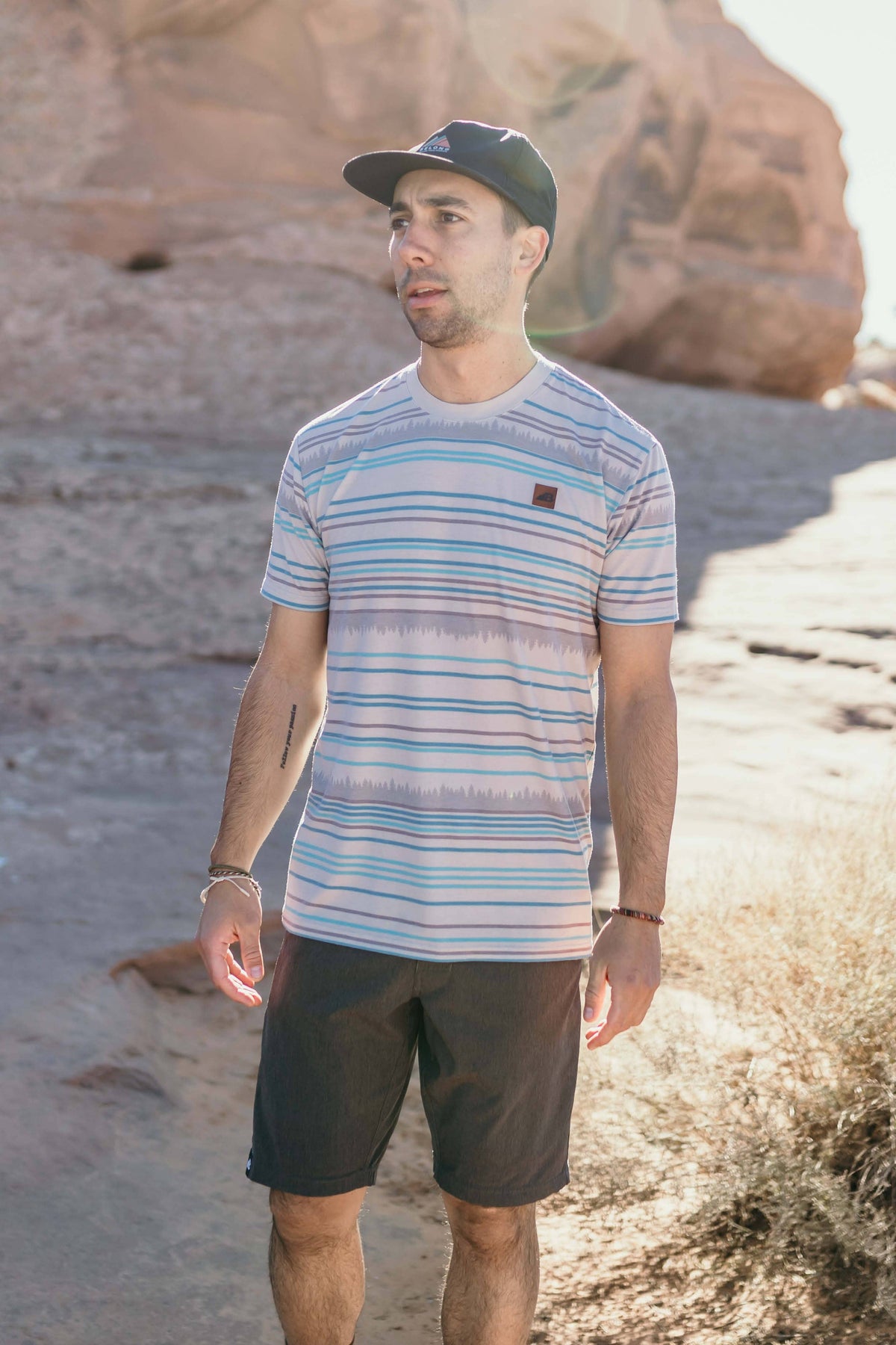 Men's Traverse Tek Tee Bushwack Biege