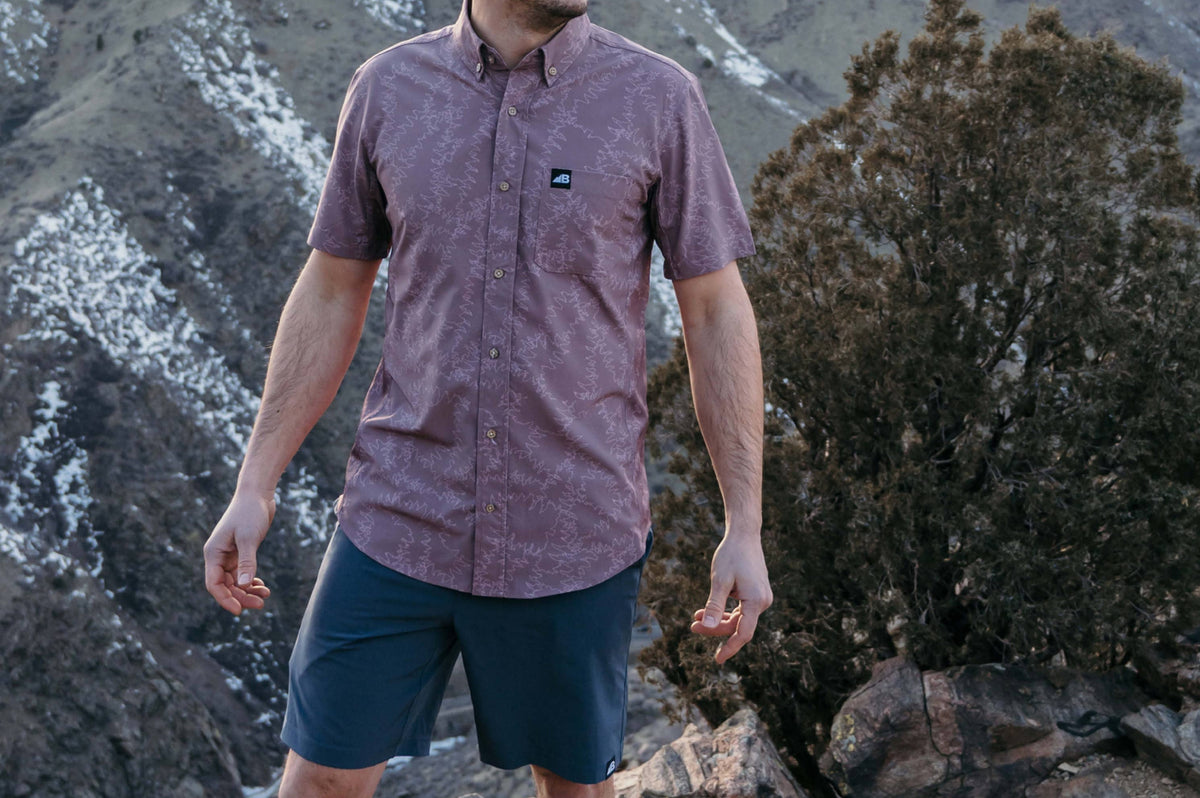 Belong Designs Vista Stretch Button Down