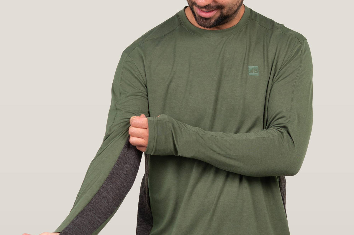 Belong Designs Men's Dyer Tek Long Sleeve