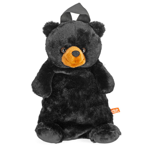 Black Bear Backpack - Stuffed Animal
