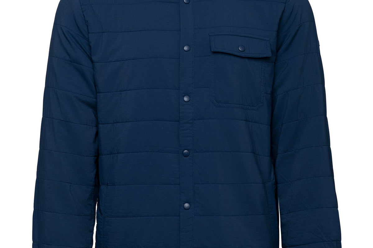 Strafe Outerwear M Highlands Shirt Jacket Dark Navy