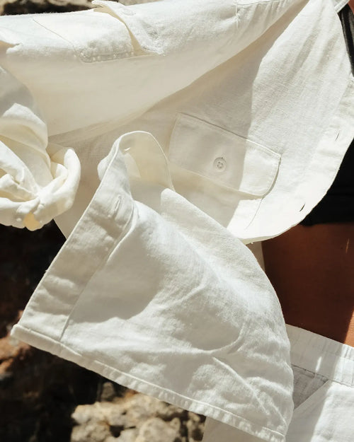Safari Dyed Linen Shirt