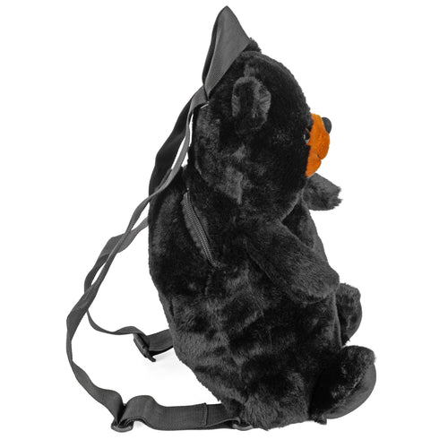 Black Bear Backpack - Stuffed Animal