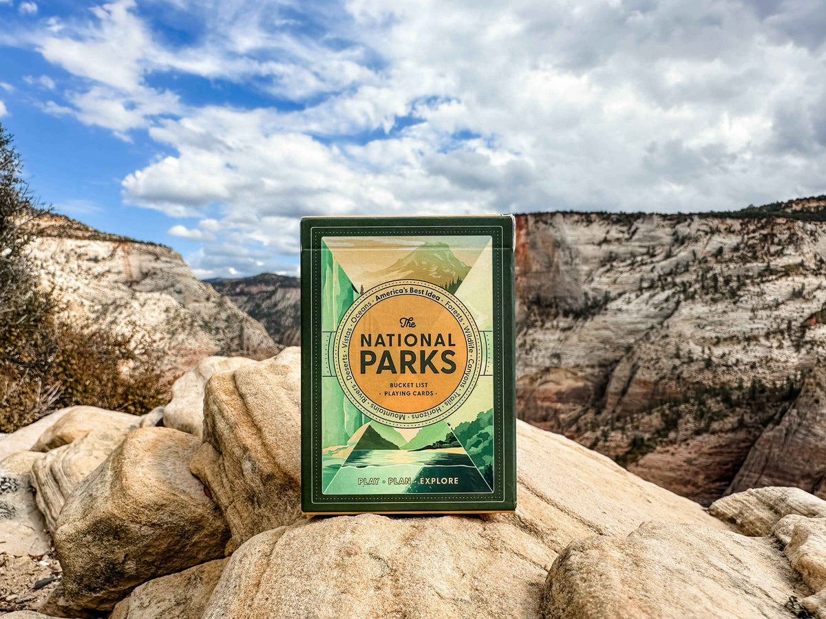 Pine + Ember The World's Best National Parks Playing Cards