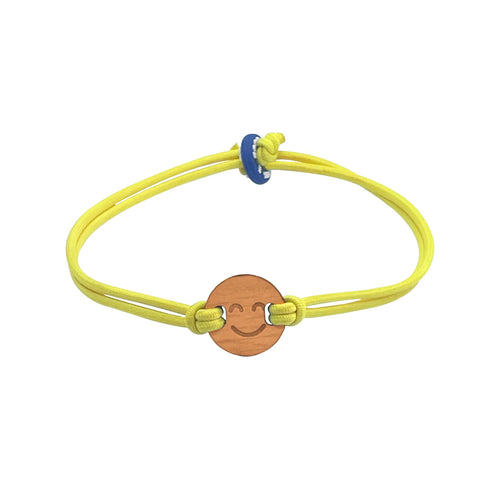 Moods Wood Symbol Bracelets Happiness
