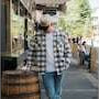 BURLEBO Burlebo Men's Flannel Shirt
