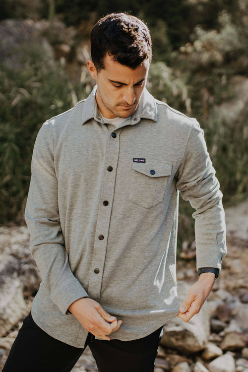 Men's Sherman Fleece Button Up
