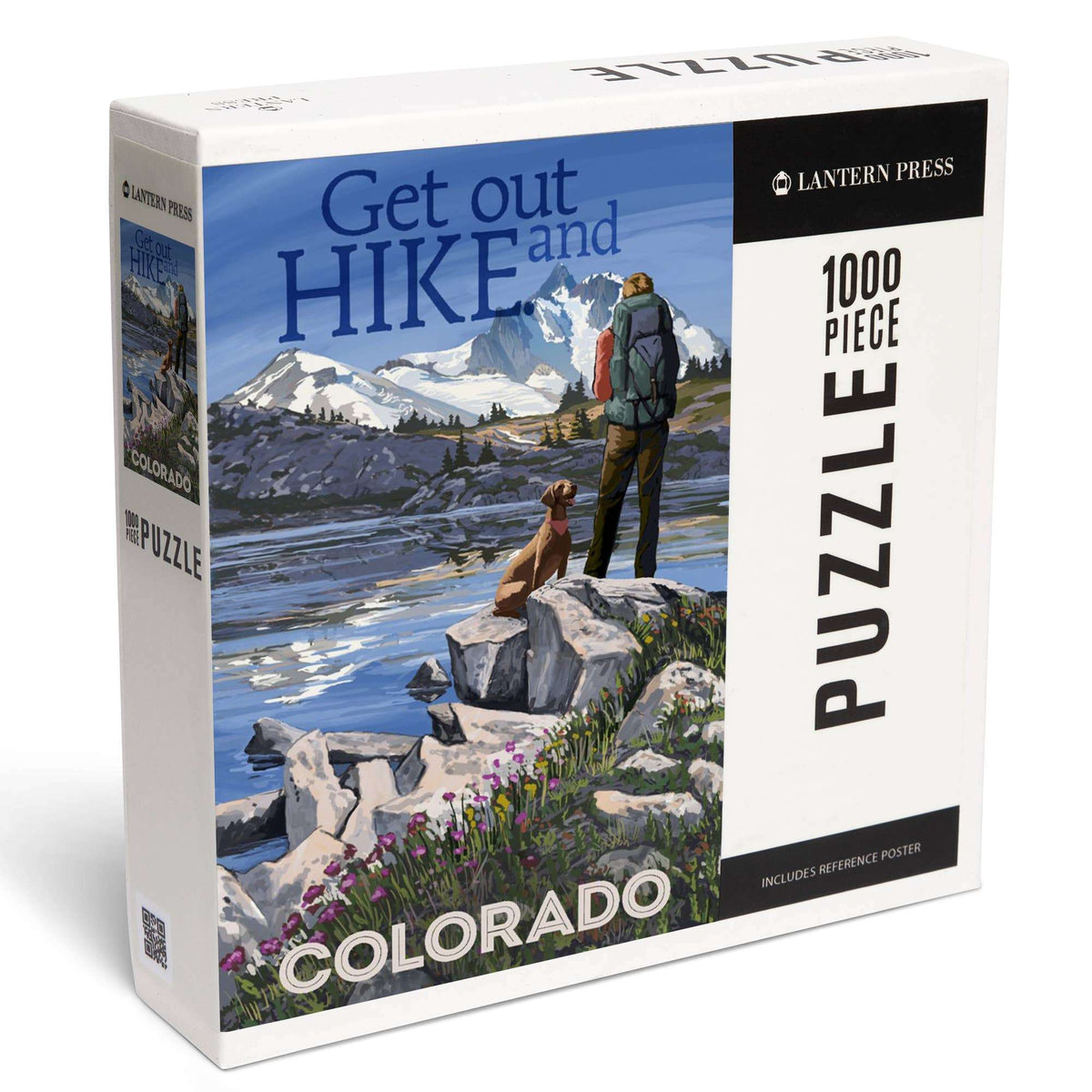 Lantern Press Steamboat Jigsaw Puzzles Colorado, Get Out and Hike 1000 Pieces