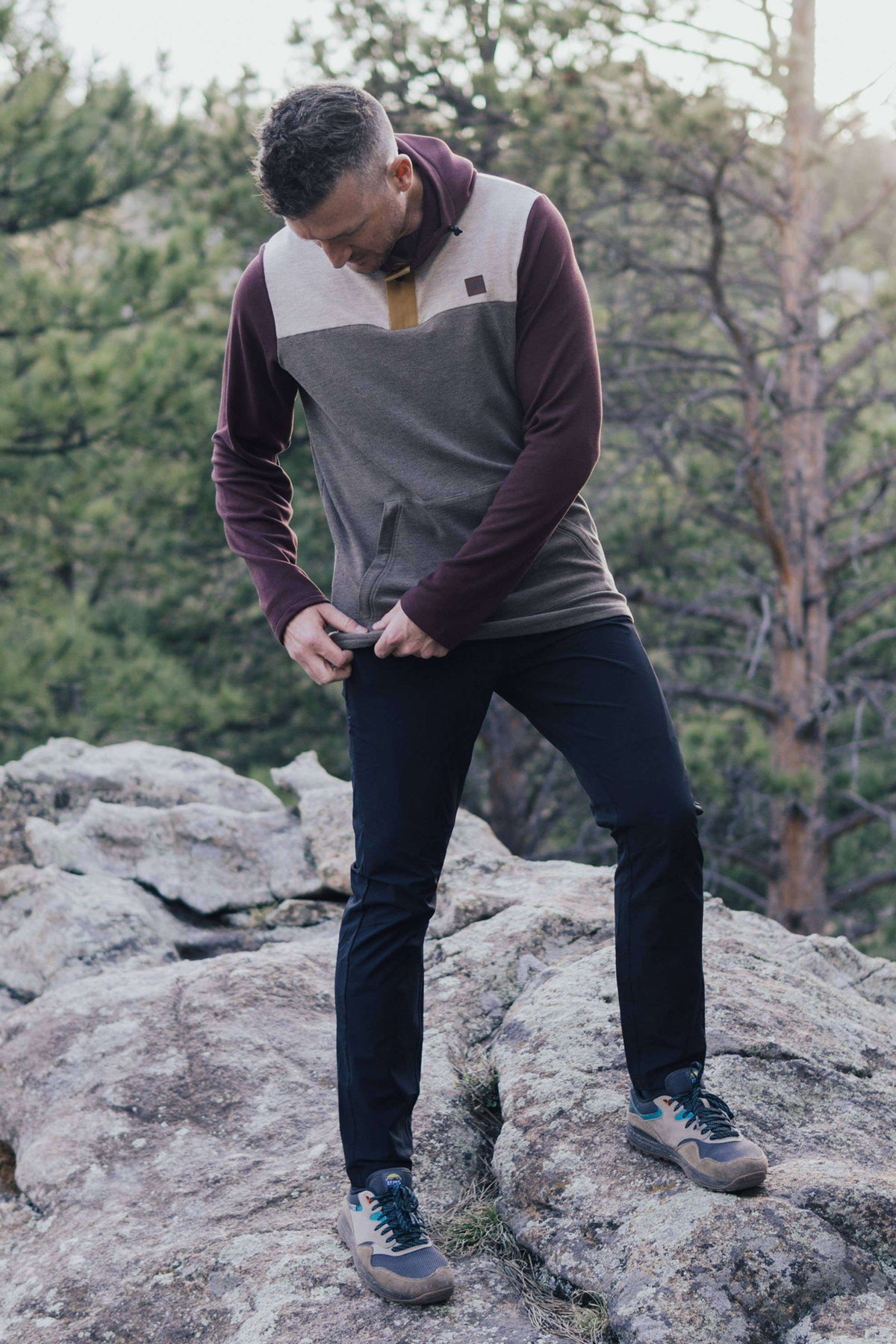 Belong Designs Men's Powell Fleece Hoodie