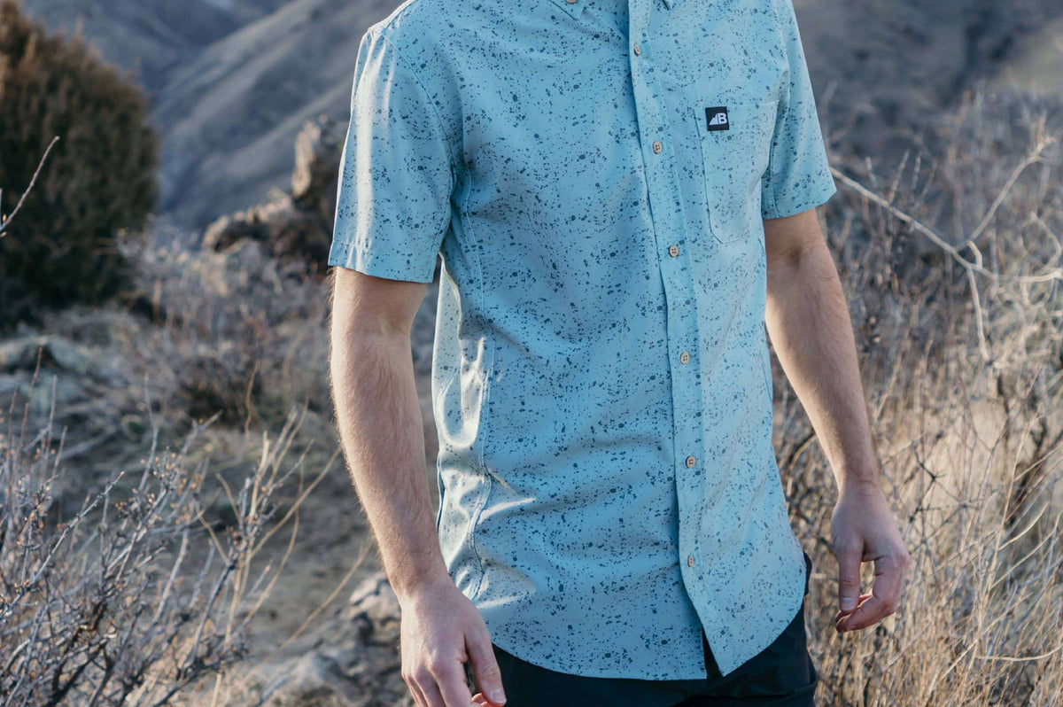 Belong Designs Vista Stretch Button Down
