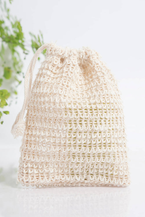 All-In-One Soap Scrap Bag and Washcloth