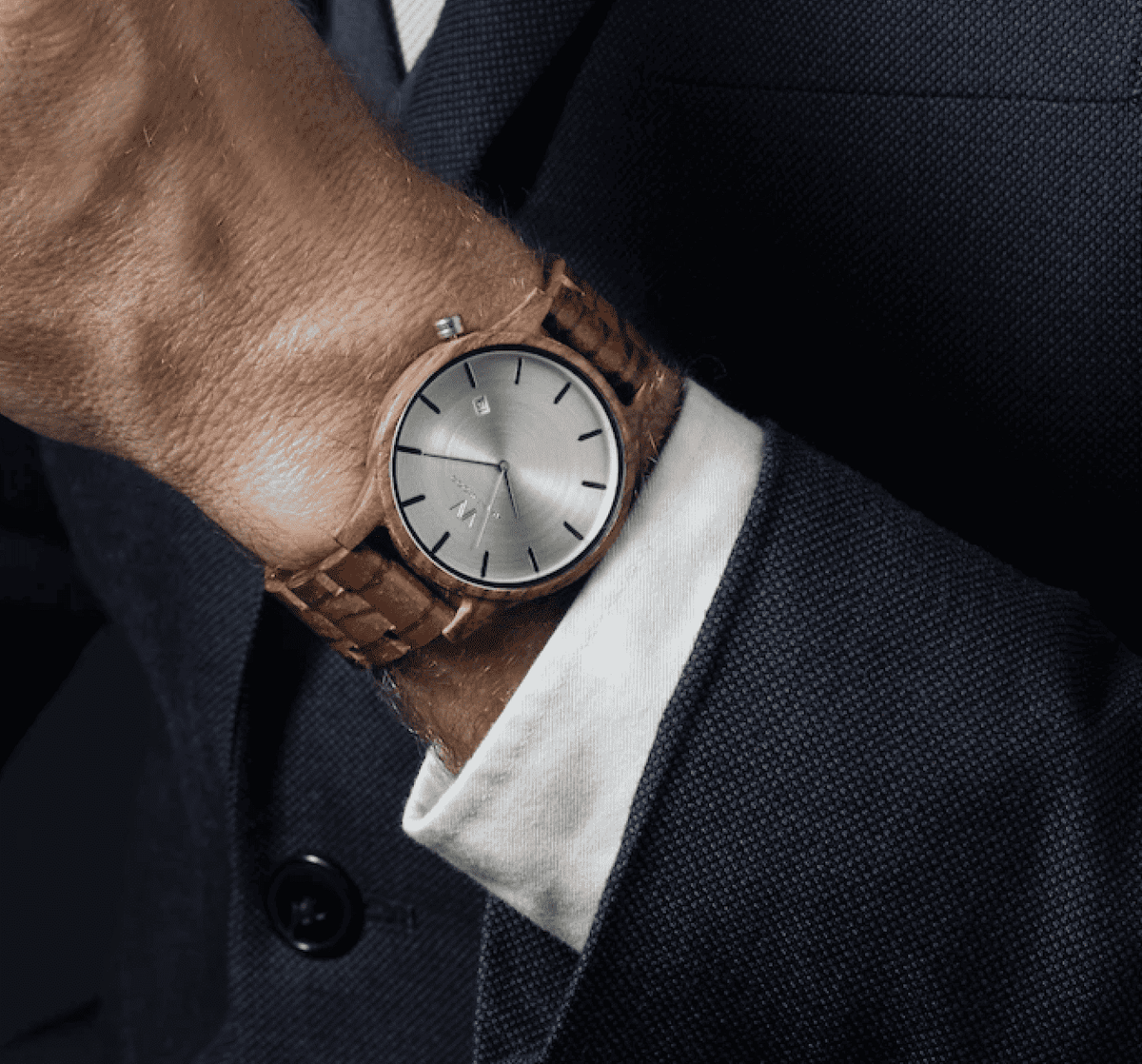AvantWood Urban Classic - Orient Silver - Men's Watch