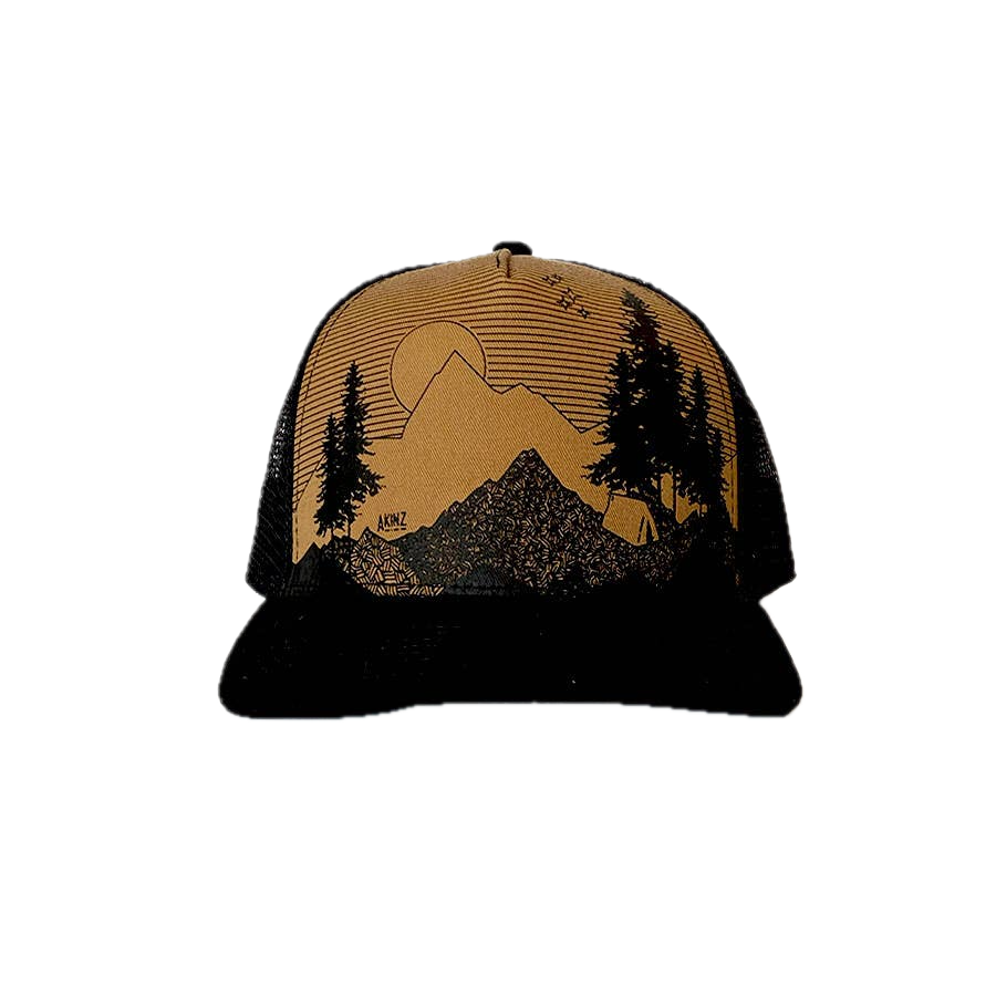 Five Star View Hat - Latte Brown