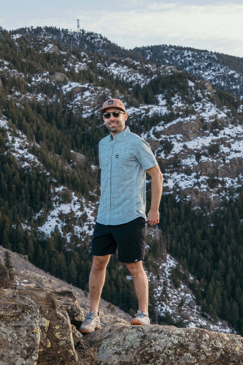 Vista Stretch Button Down