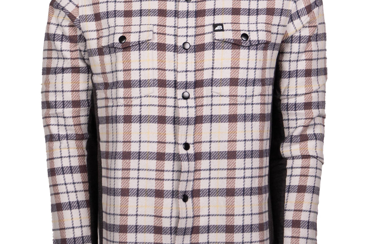Belong Designs Deadline Tek Flannel Aspen Beige