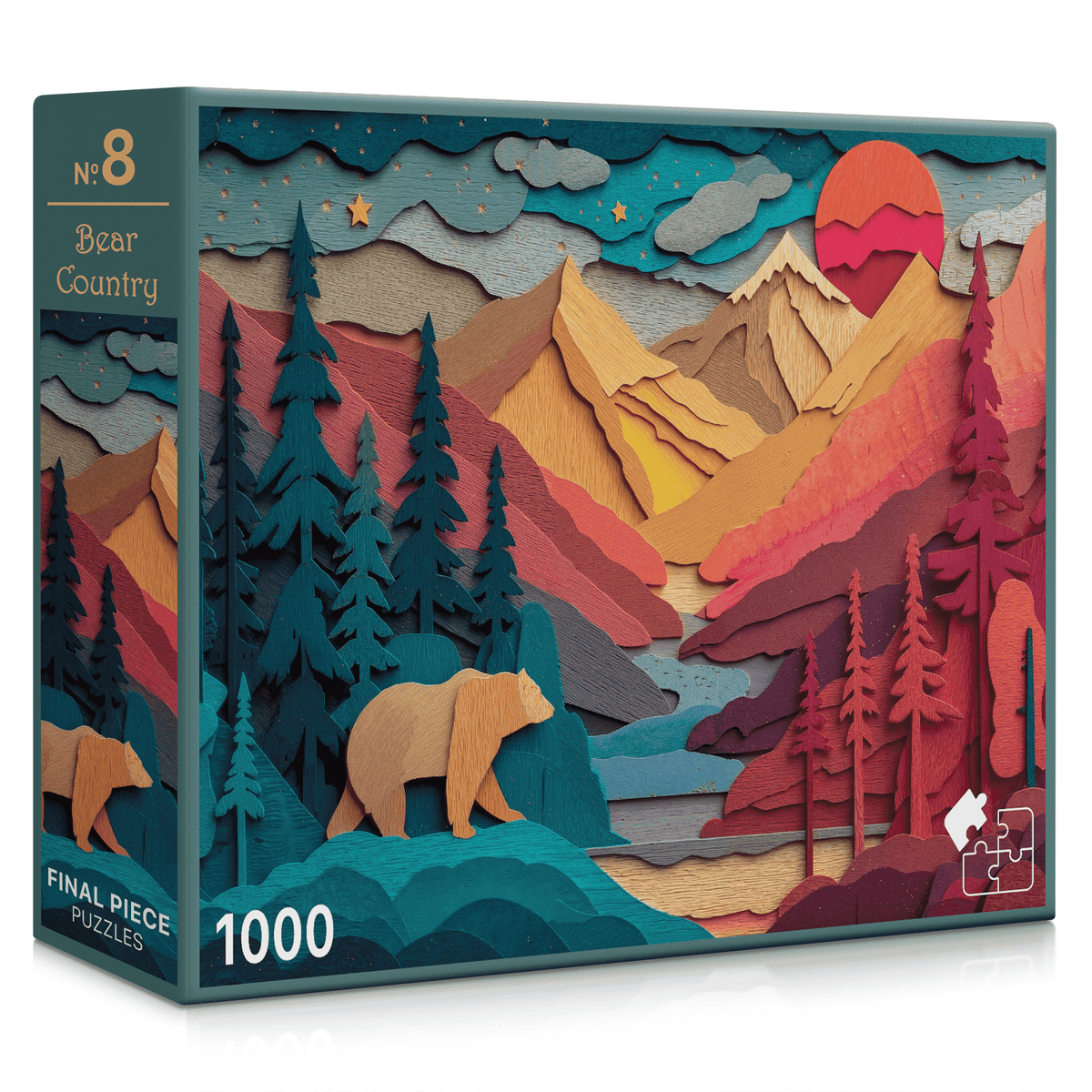 Final Piece Puzzles Final Piece Puzzles No. 8 - Bear Country