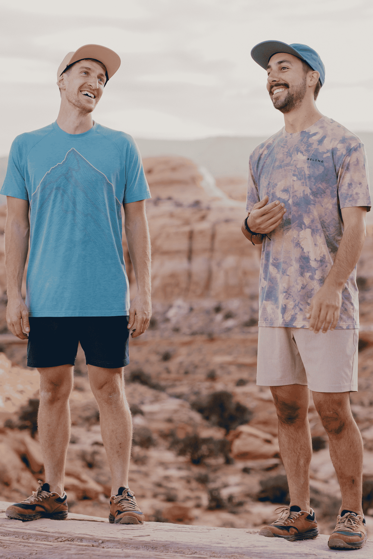 Belong Designs Men's 10" Rocky Mountain Board Shorts