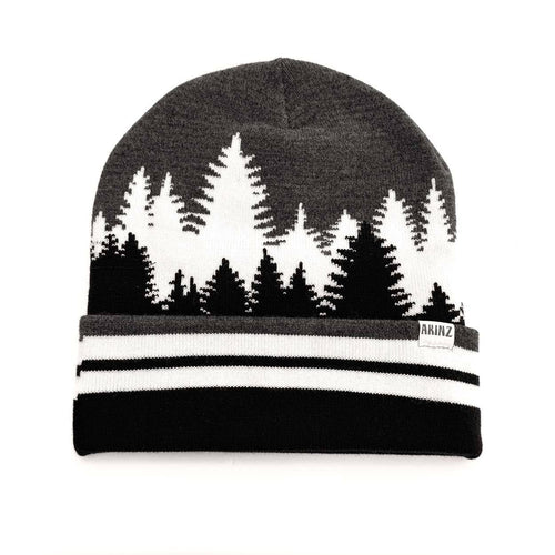 Treeline Beanie Charcoal Gray