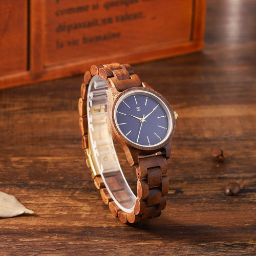 "Blue Sapphire" | Walnut Wood