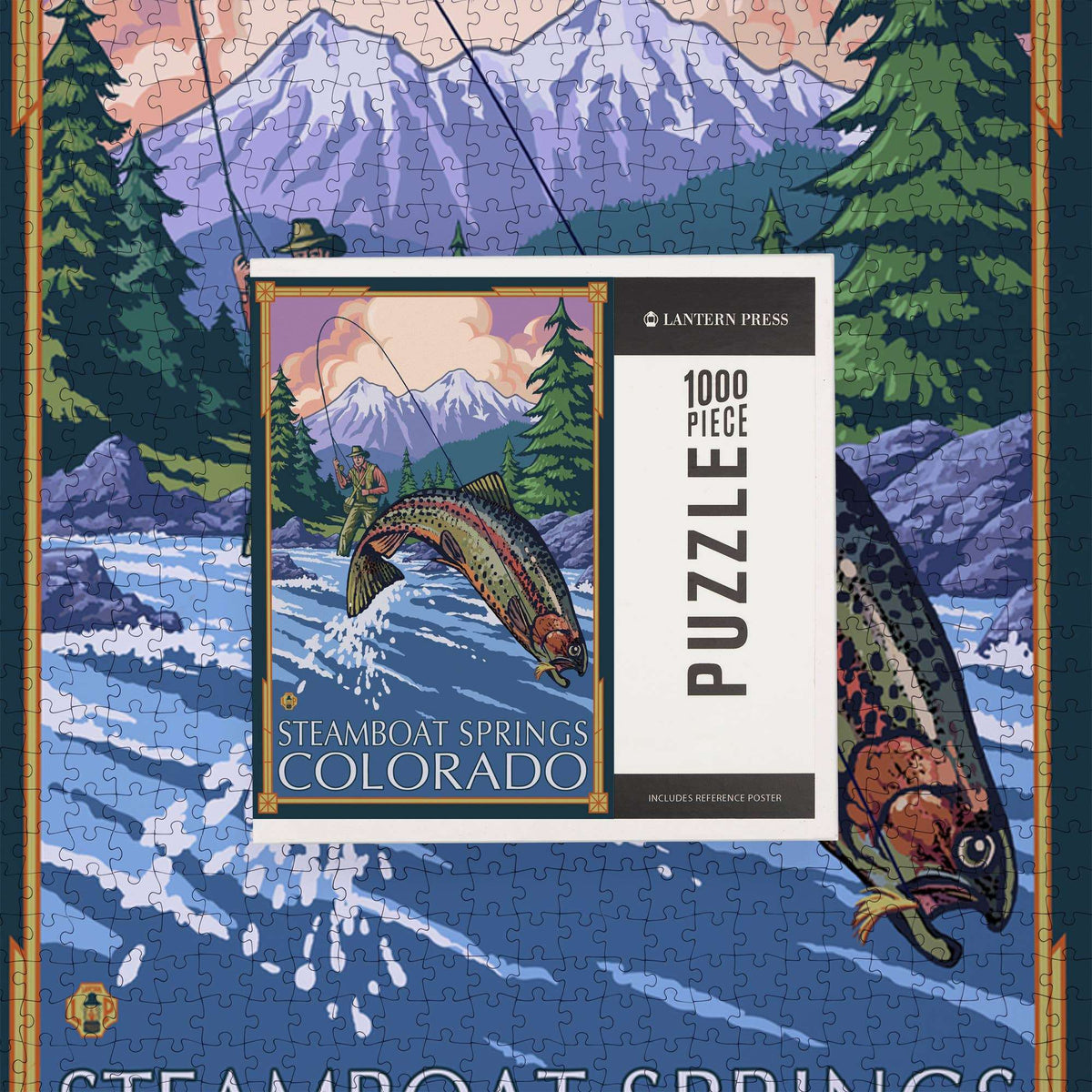 Lantern Press Steamboat Jigsaw Puzzles
