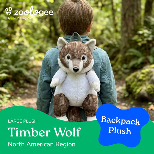 20" Plush Animal Backpack