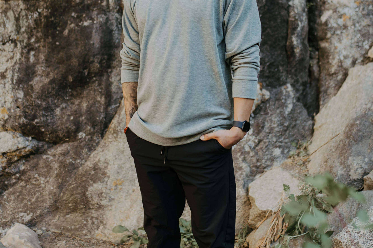 Belong Designs Men's Powell Fleece Crewneck