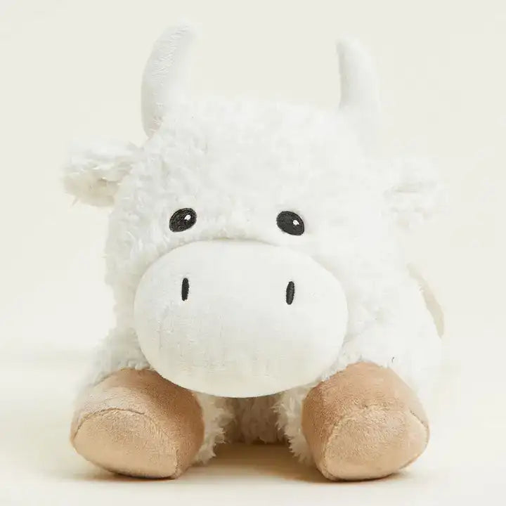 Warmies Warmies Plush Heated Stuffed Animals White Buffalo