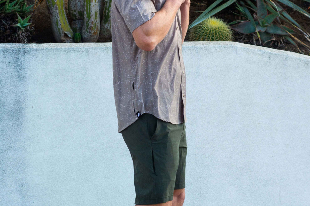 Belong Designs Vista Stretch Button Down
