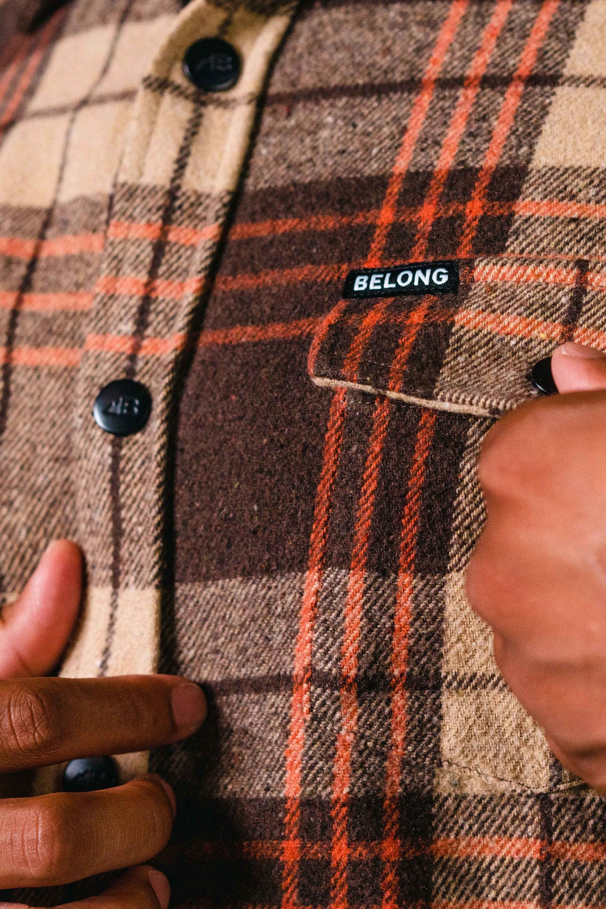 Belong Designs Deadline Tek Flannel
