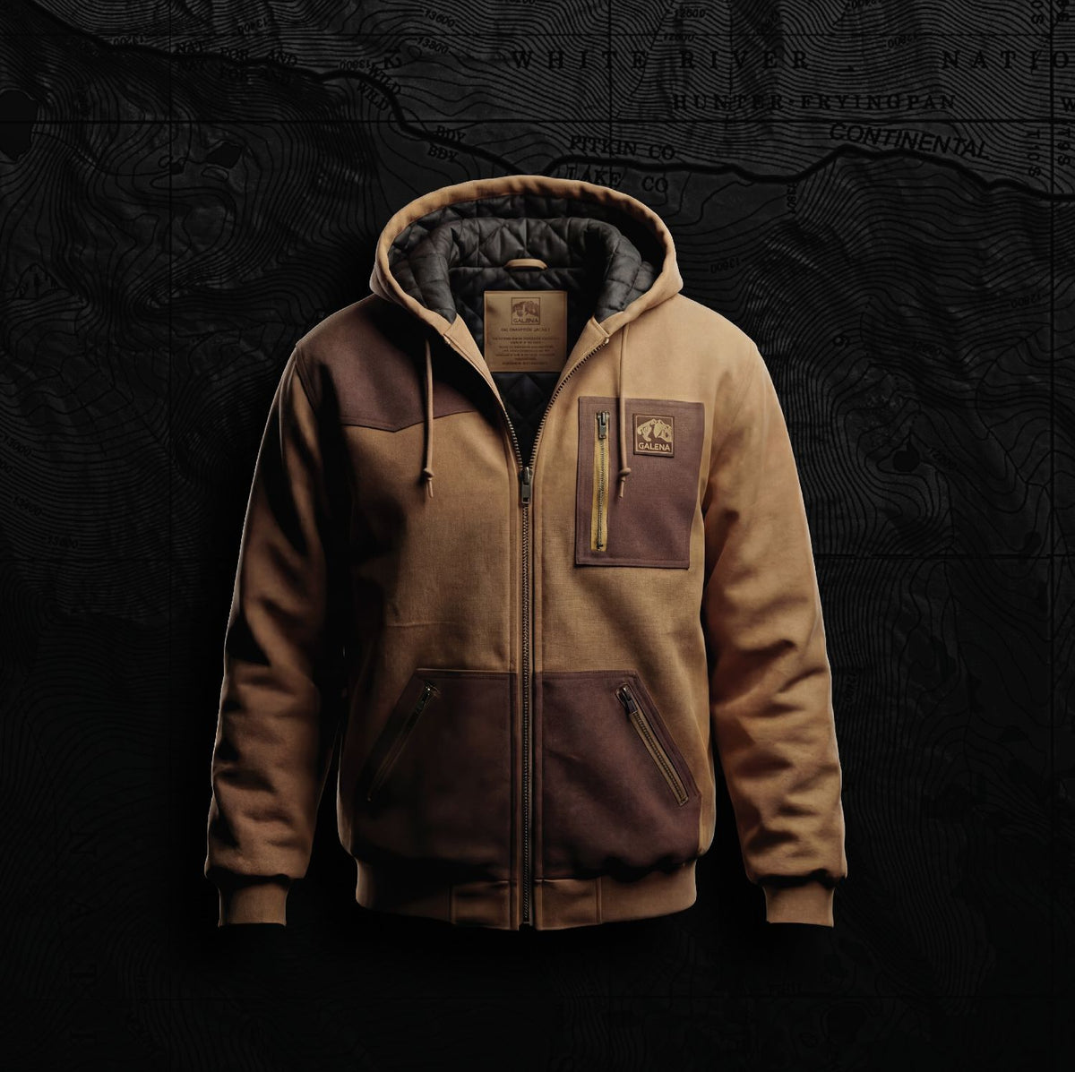 Galena Ski Coopow Jacket Classic Brown