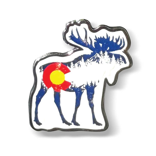 Moose Colorado Lapel Pin