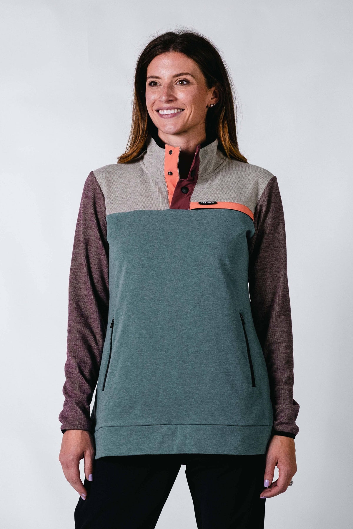 Belong Designs Women's Powell Fleece Pullover