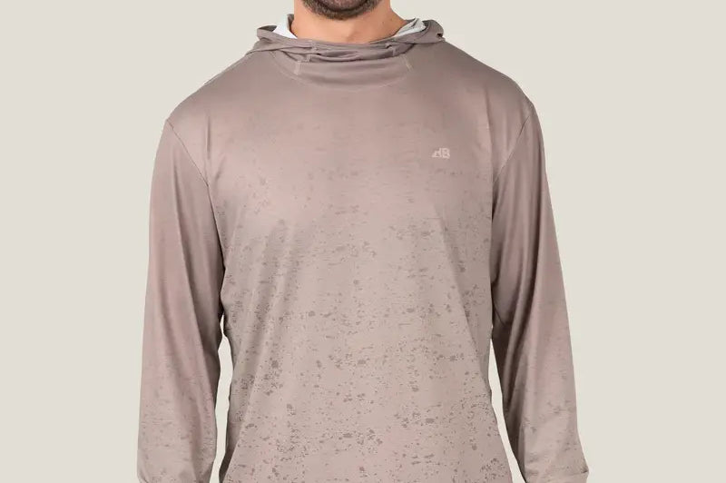 Belong Designs Men's Ascent Sun Hoodie Dust Loam
