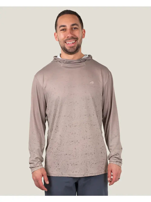 Men's Ascent Sun Hoodie Dust Loam