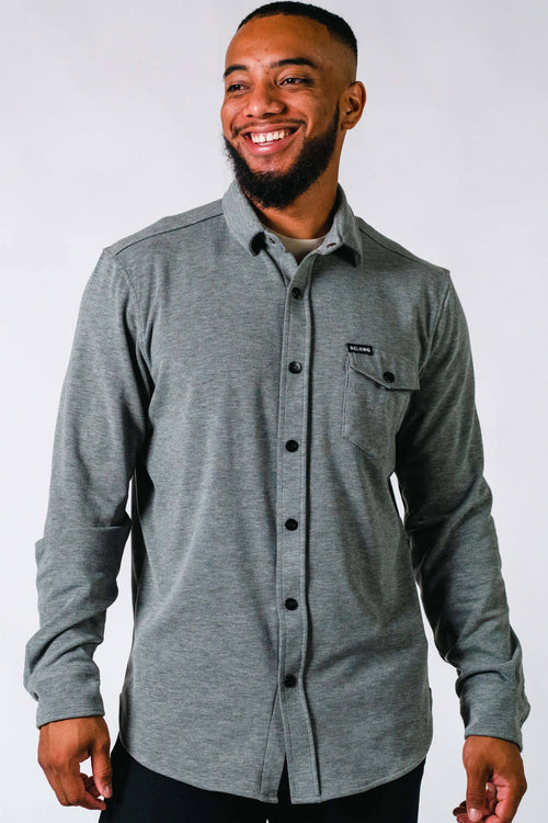 Men's Sherman Fleece Button Up Light Pine