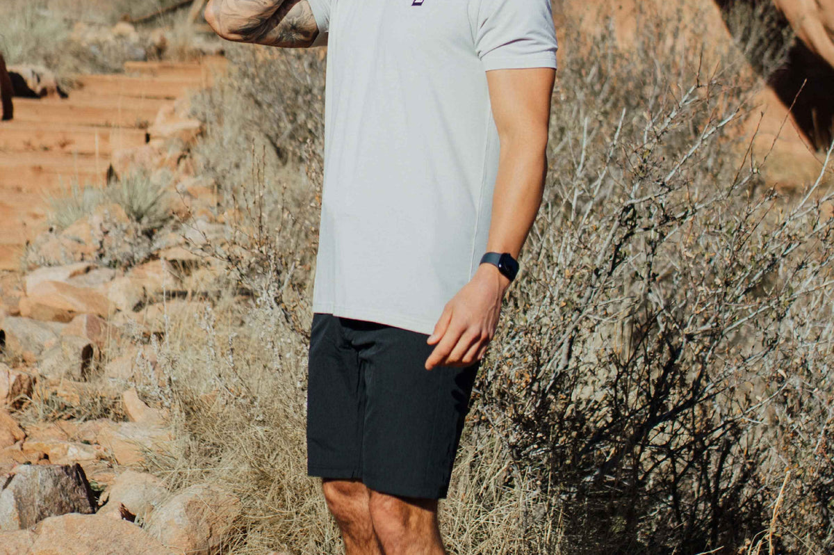 Belong Designs Men's Mountain Traverse Tek Tee