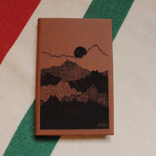 Nature Faux Leather Journals Ascend Mountains