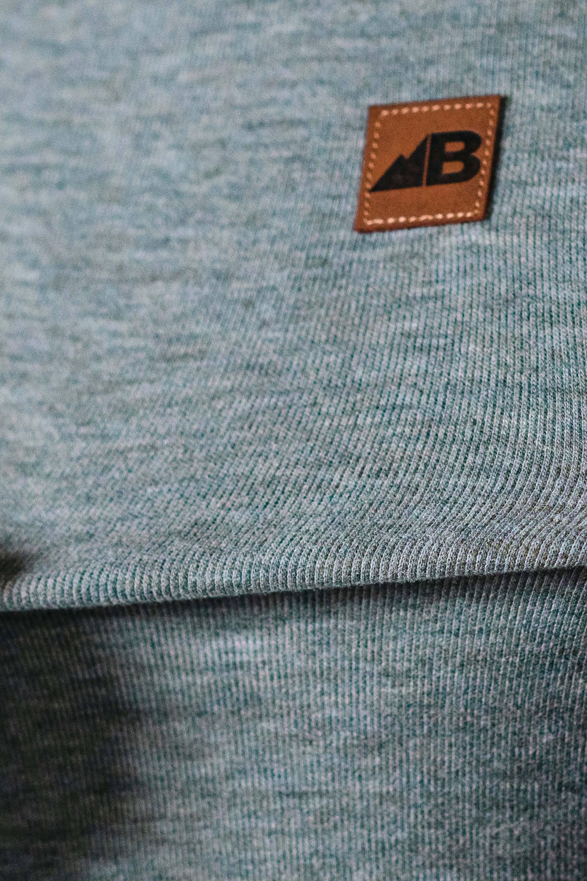 Belong Designs Men's Powell Fleece Crewneck Light Pine