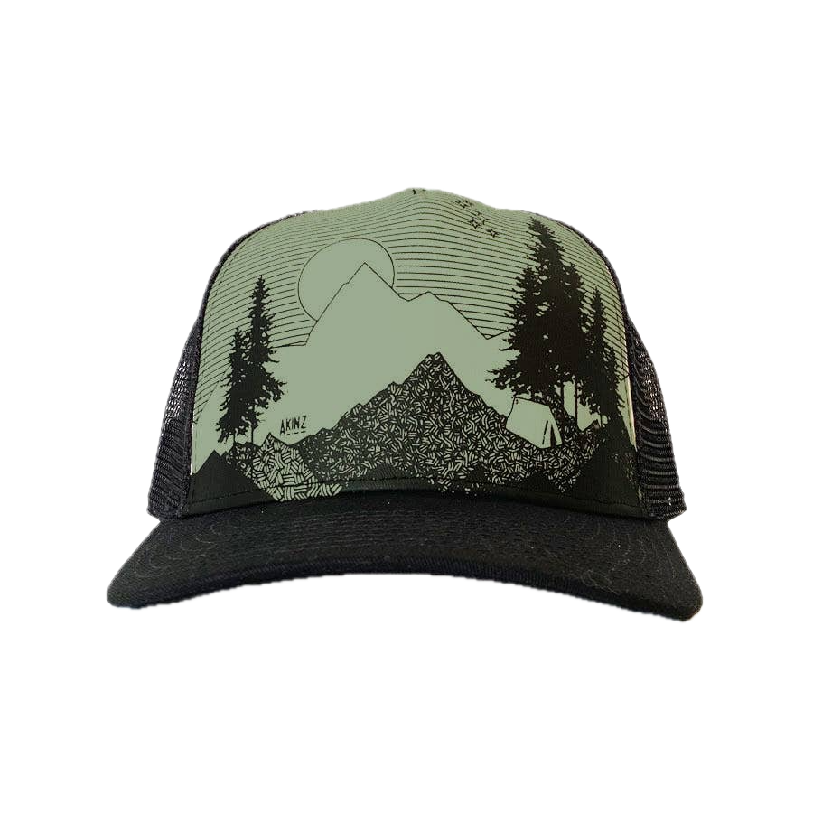 Five Star View Hat - Sage Green