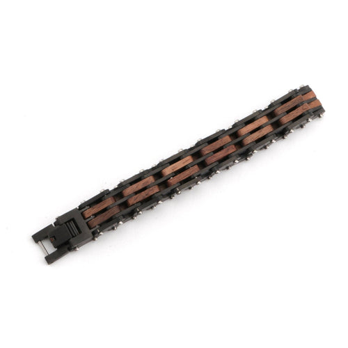 Jet | Walnut Wood Bracelet