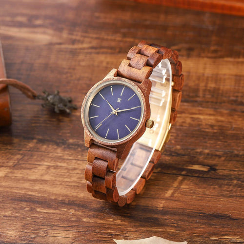 "Blue Sapphire" | Walnut Wood