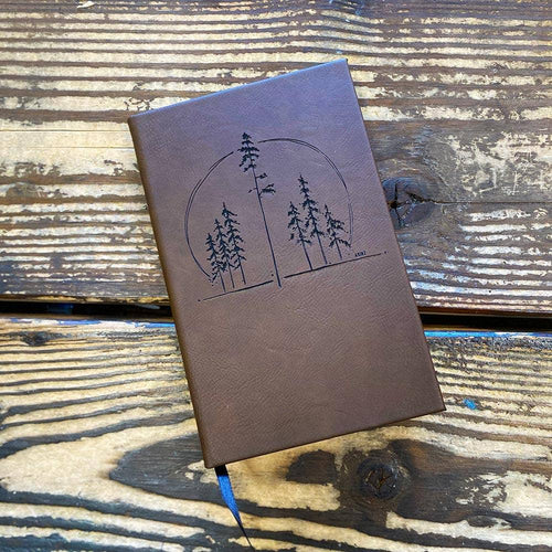 Nature Faux Leather Journals Speak for the Trees