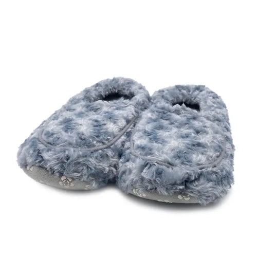 Warmies Slippers Curly Gray