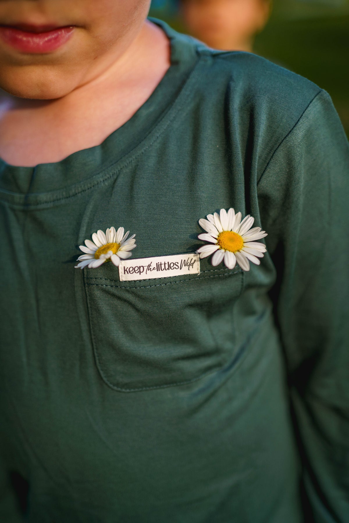 Keep the Littles Wild Bamboo Long Sleeve Wild Shirt