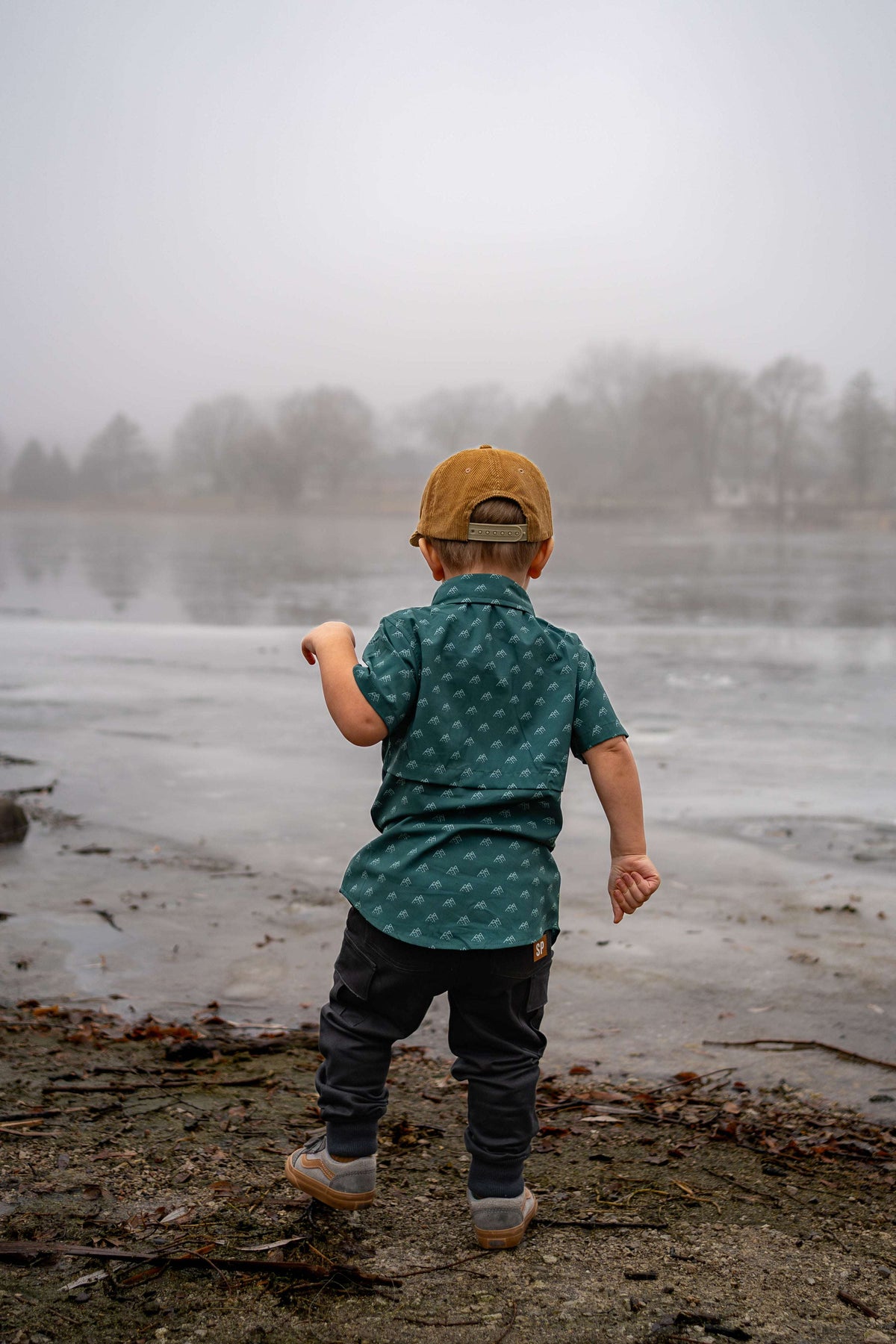 Keep the Littles Wild Kids Fishing Shirt
